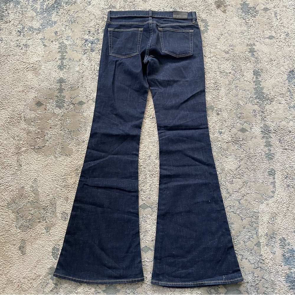 Ralph Lauren Dark Blue Wash 106 Flare Denim jeans size 30 NWT $365 - Picture 4 of 6